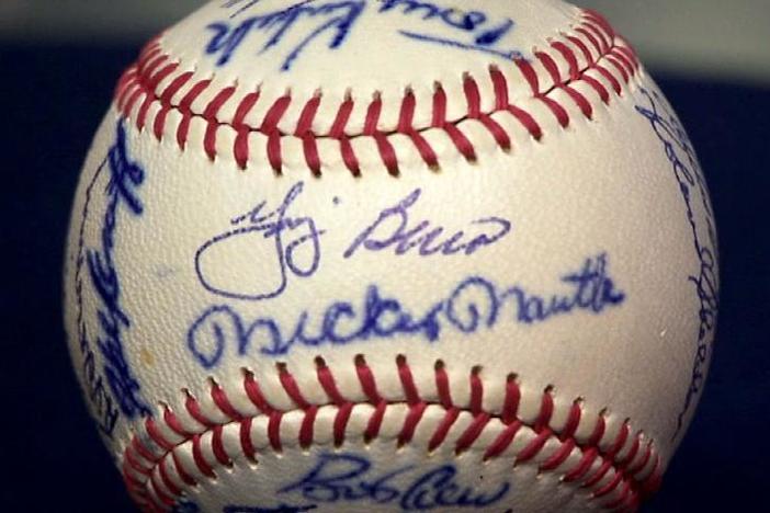 Appraisal: 1961 Yankees Team Signed Baseball, from Tulsa Hour 1