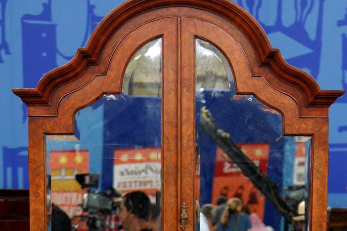 Appraisal: Fake English Bureau Bookcase, ca. 1900, from Tulsa Hour 3