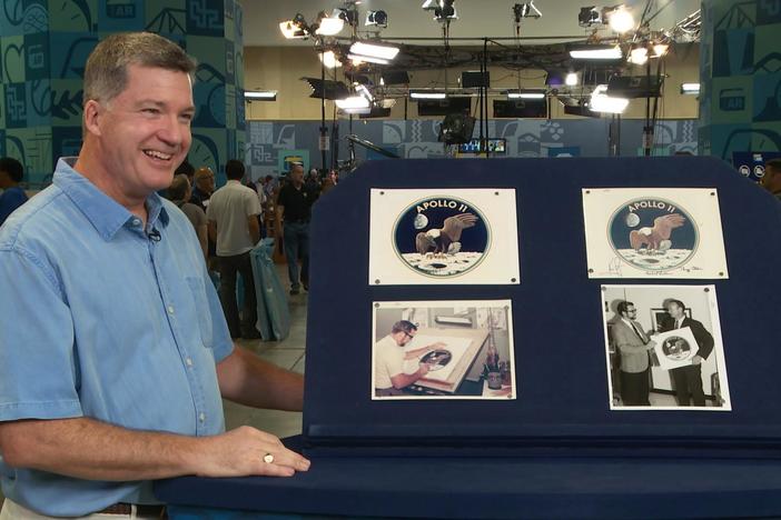 Owner Interview: 1969 Apollo 11 Logo-Design Archive, from Little Rock Hr 2