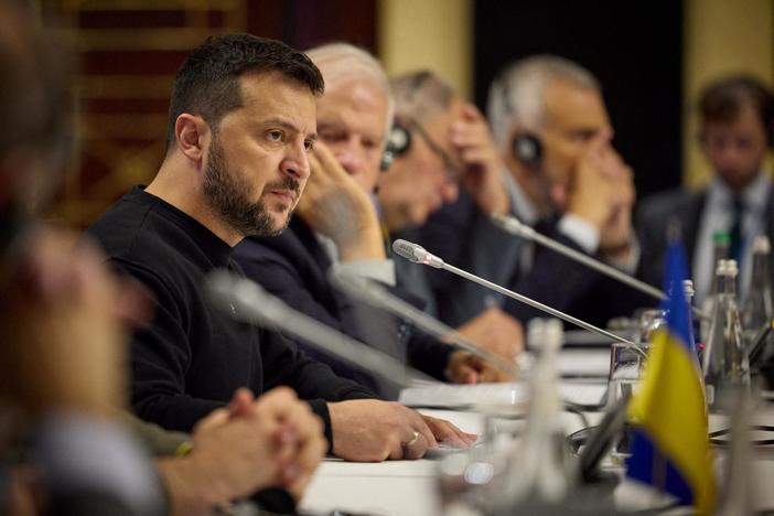 News Wrap: European Union leaders gather in Kyiv pledging support for Ukraine's war effort