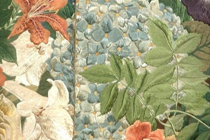Appraisal: Japanese Silk Tapestry, ca. 1895, from Fort Worth Hour 1.
