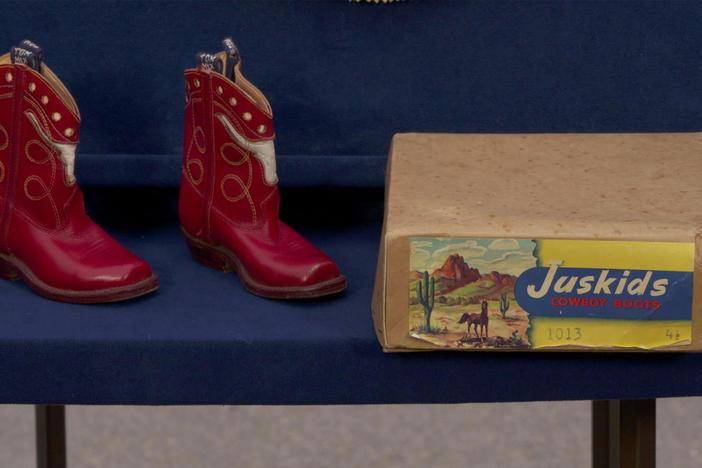 Appraisal: Westerner Cowgirl Outfit & Tom Mix Boots, ca. 1949