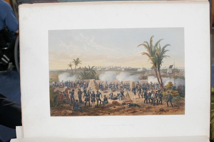 Appraisal: 1851 Mexican War Color Plate Book
