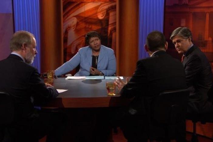 The panel discusses Don't Ask, Don't Tell, Wikileaks, the debate over tax cuts.