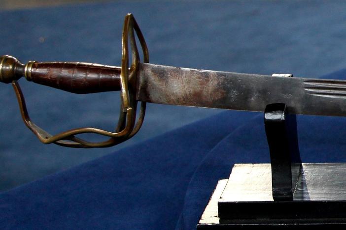 Appraisal: Revolutionary War Sword, ca. 1770, from Biloxi Hour 2