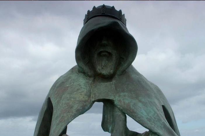 Uncover new evidence suggesting the legend of King Arthur began in a Dark Ages trading vil