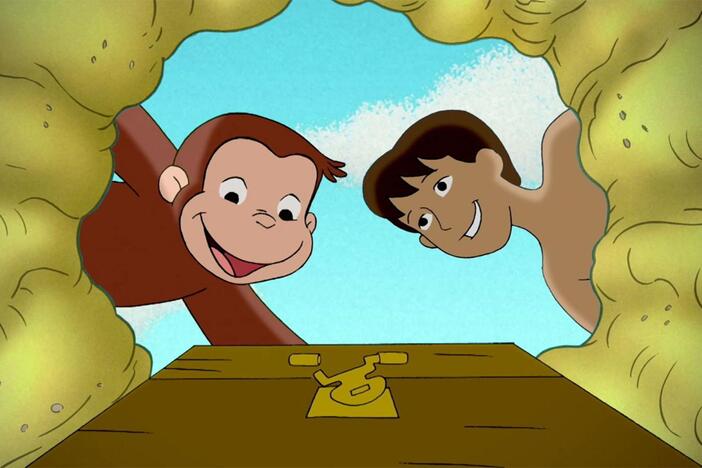 When the tide washes away George and Marco's treasure, they embark on a hunt to find it.