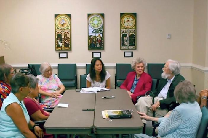 Members of the First Baptist Church of Augusta talk about shared but separate histories.