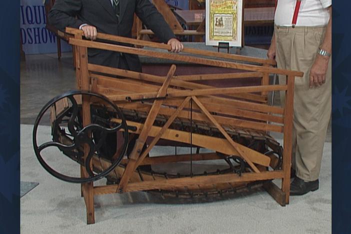 Appraisal: Farm Animal Treadmill, ca. 1900, from Vintage Madison.