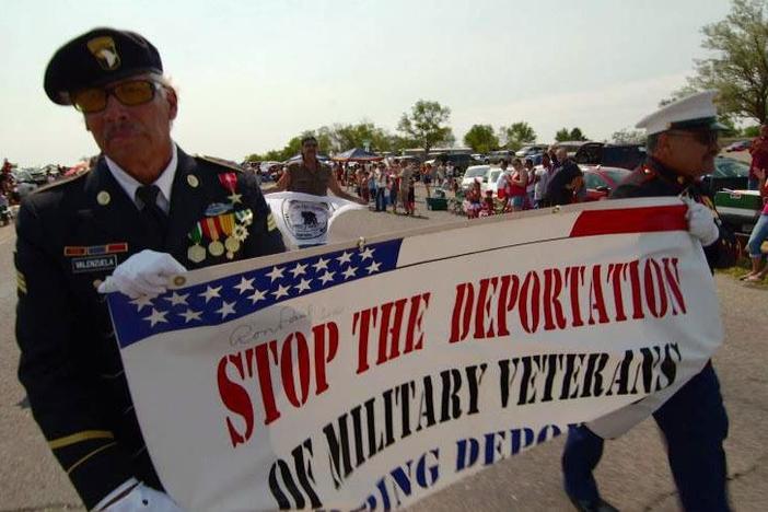 Facing deportation, two brothers stand against the deportation of fellow veterans.