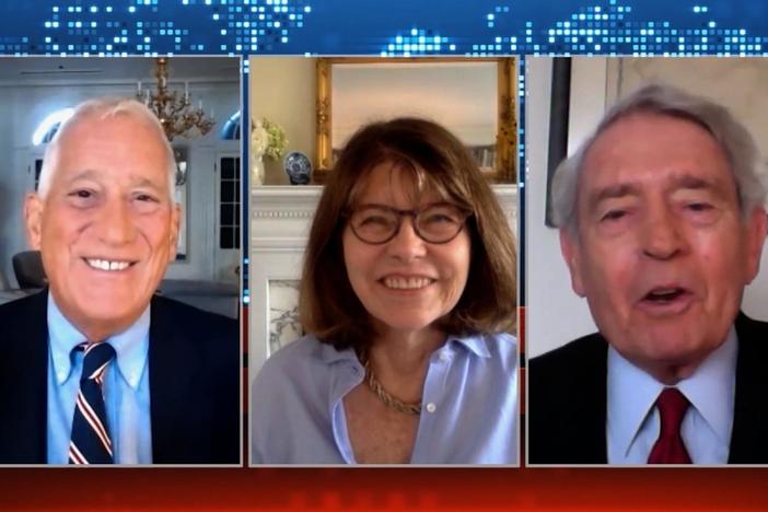 Dan Rather and Margaret Carlson join the program.