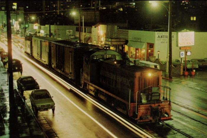 Martin recalls how this historic railroad line worked into his act at the Troubadour