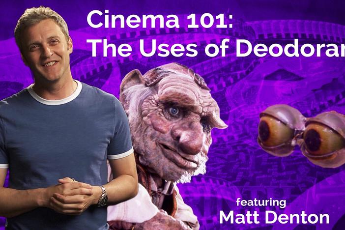 Matt Denton stays dry and smells fine with deodorant in his toolkit of cinematic wizardry.