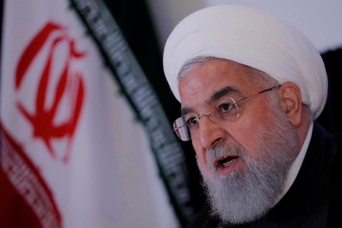 News Wrap: Trump, Iran's Rouhani trade barbs over sanctions