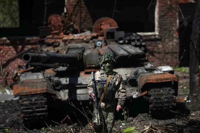 Dozens feared dead in Russian strike on school as Ukrainians vow to fight on in Mariupol