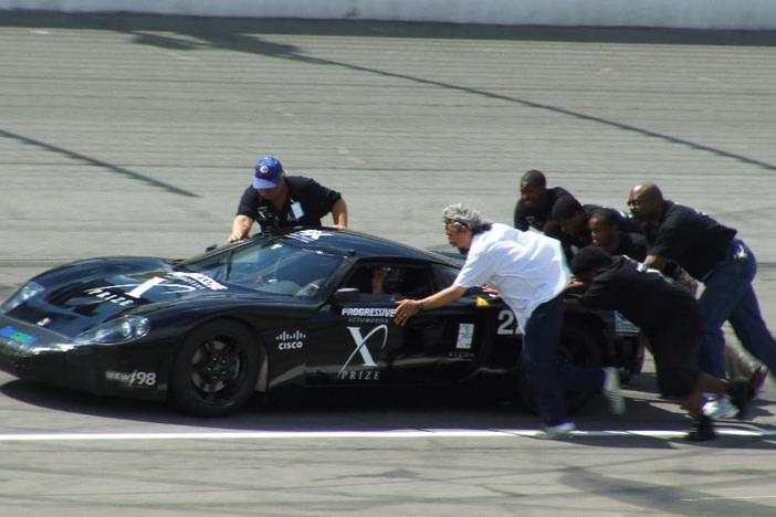 Inner-city students and teachers defy expectations as they design and build hybrid cars.