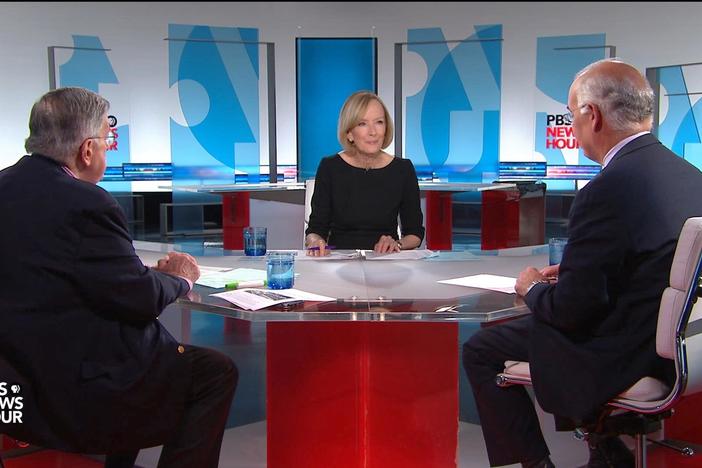 Shields and Brooks on Democratic debate, Bolton’s departure