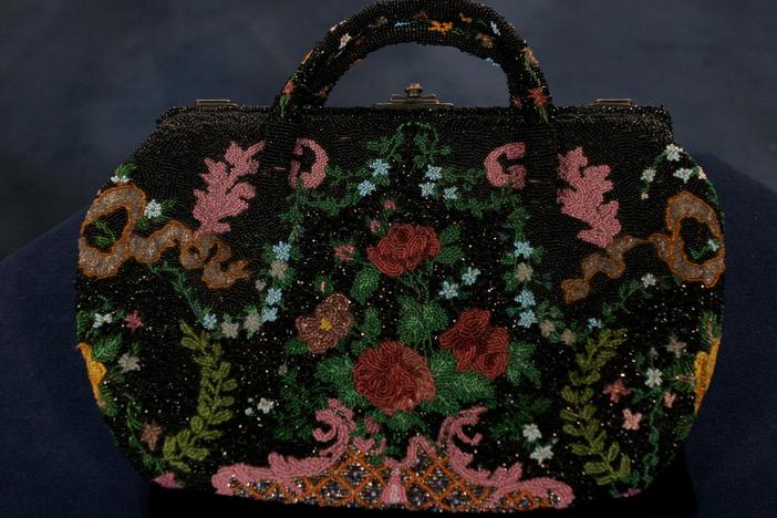 Appraisal: French Beaded Purse, ca. 1920