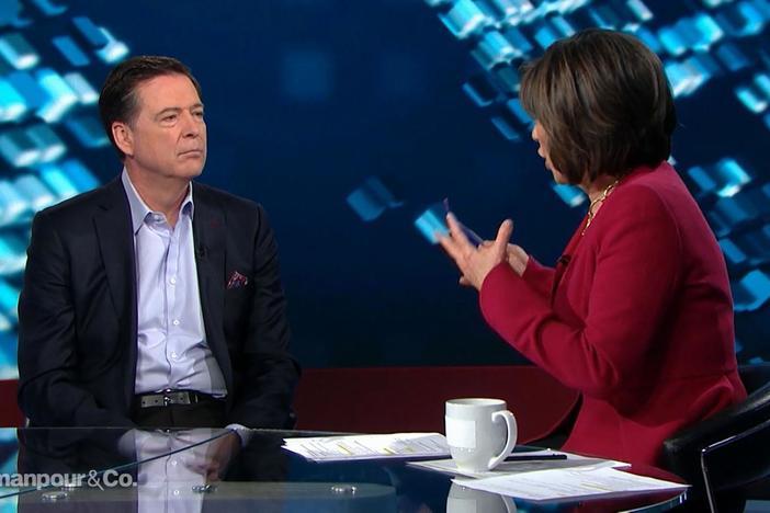 Christiane Amanpour interviews former FBI Director James Comey.