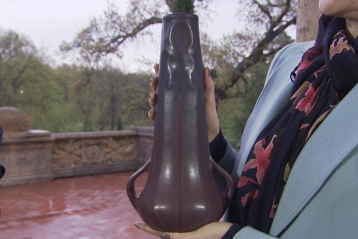 Appraisal: 1920 Van Briggle Iris Vase