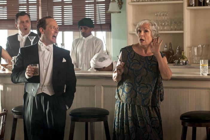 See a scene from the premiere of Indian Summers.