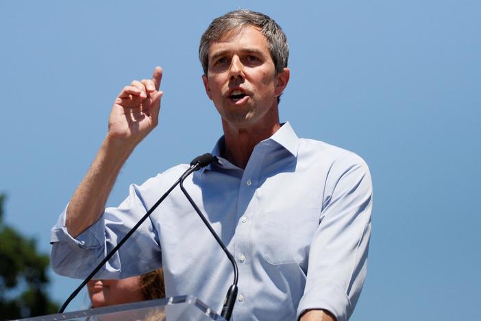 Beto O'Rourke says Trump administration is gunning for war with Iran