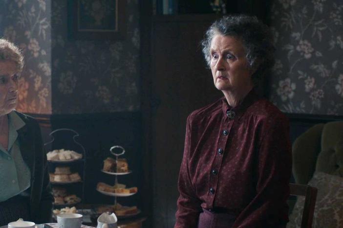 Miss Higgins is paid a visit from her long lost son, Victor.