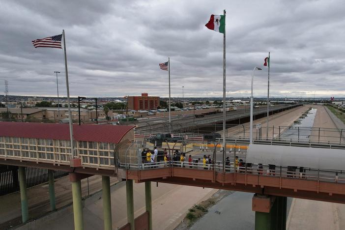 AT THE BORDER