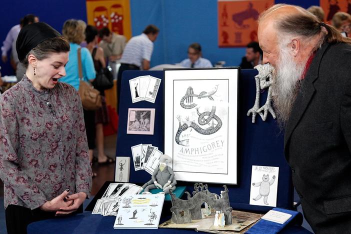 Ken Sanders appraises a collection of playfully eerie artwork by Edward Gorey.