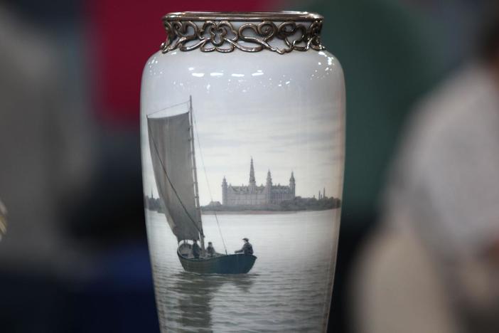 Appraisal: Royal Copenhagen Vase, ca. 1920, from Omaha Hr 2.