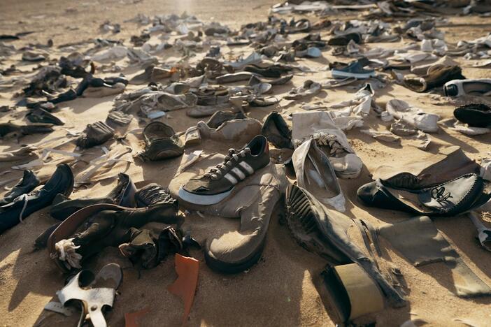 From catwalk to castoff, Shane follows our tossed threads to the Chilean desert.
