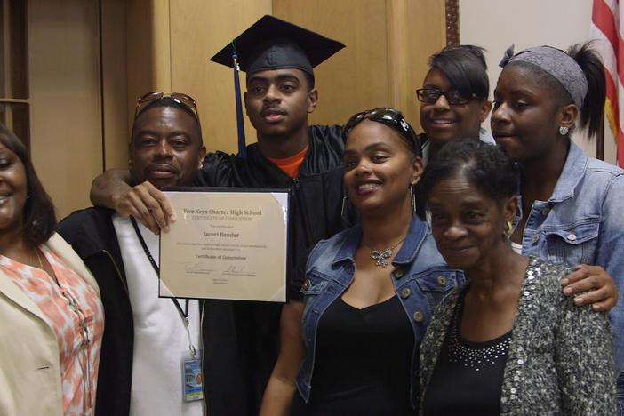 A H.S. providing incarcerated adults w/ opportunity: a diploma & successful reintegration.