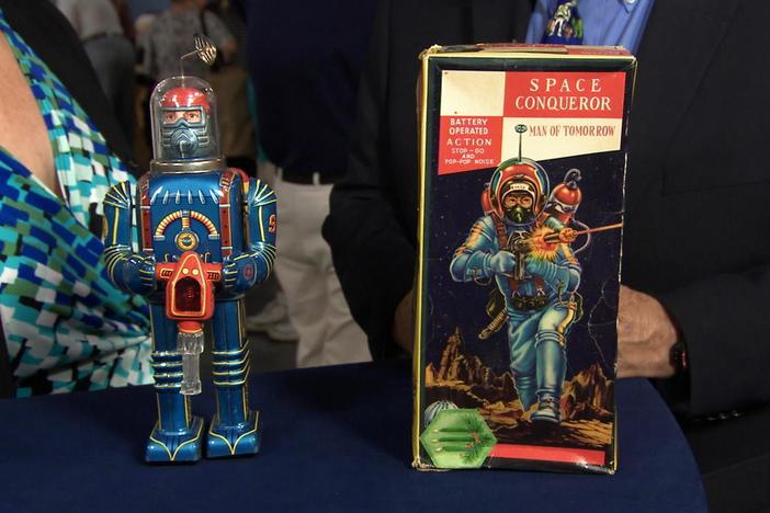 Appraisal: Space Conqueror Robot, ca. 1965, from Cleveland Hr 2.