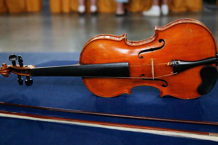 Appraisal: Glier Violin & Pfretzschner Bow, ca. 1880