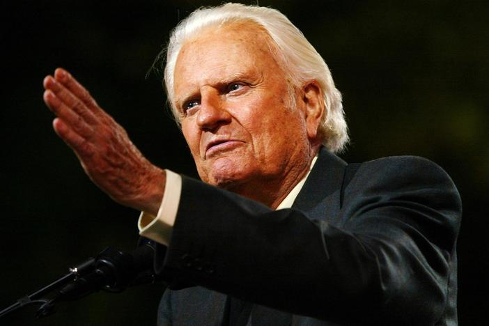 Graham carried his message of peace and equality to millions around the world.