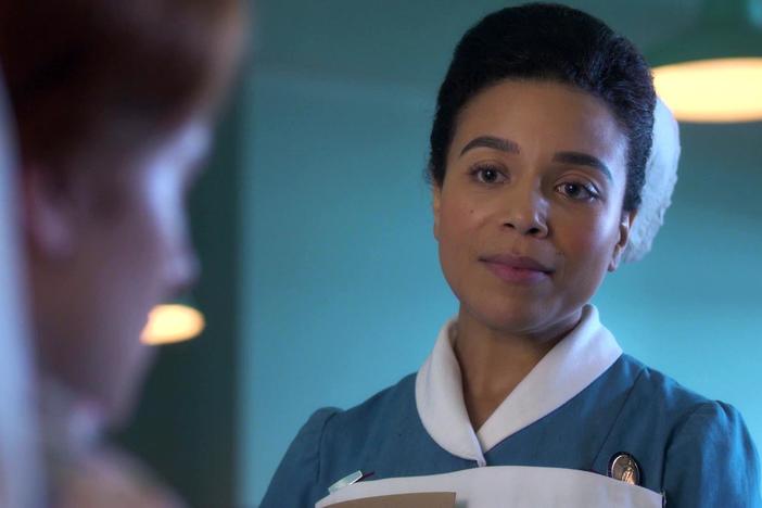 Nurse Lucille deals with an uncooperative expectant mother at the maternity ward.