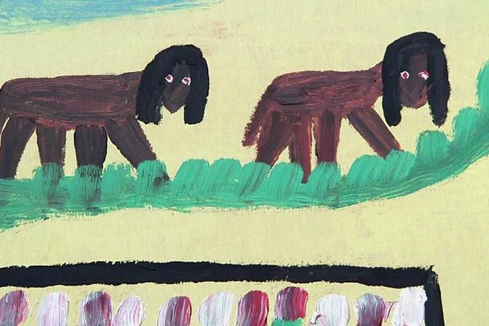 Appraisal: 1971 Clementine Hunter Painting