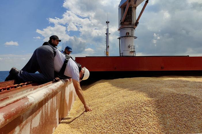 The complex challenge of delivering grain from war-torn Ukraine