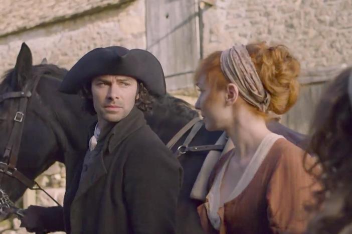 See a scene from the Season 3 premiere of Poldark.