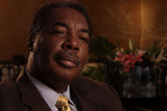 Hank Thomas talks about meeting with white students from American University.