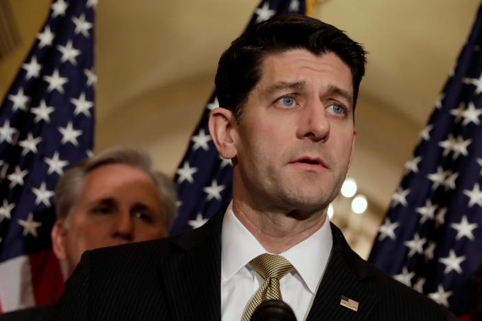 Paul Ryan defended an effort by congressional Republicans to make public a classified memo