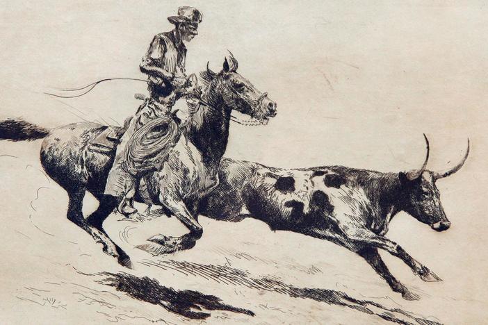 Appraisal: Edward Borein Etchings, ca. 1930, from San Diego Hour 3