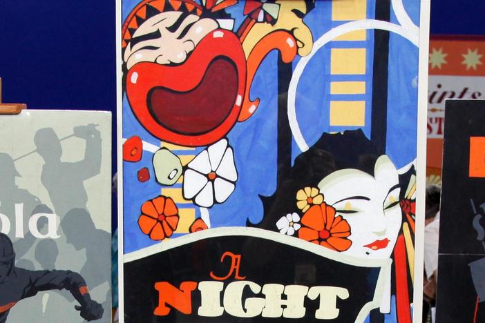 Appraisal: American Art Deco Poster & Maquettes, ca. 1920, from Myrtle Beach Hour 1.