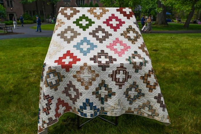 Appraisal: 1848 Connecticut Storrs Family Wedding Quilt