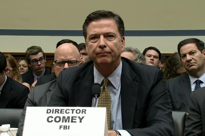 FBI Director James Comey discusses the Trump administration's connection to Russia.