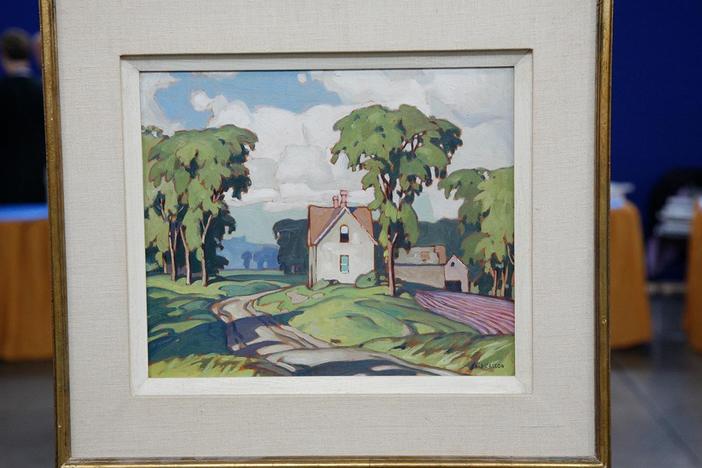 Appraisal: Alfred Joseph Casson Landscape Painting