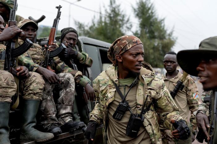 Congo's foreign minister describes unstable conditions as rebels seize territory