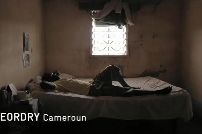 Special Flight filmmaker Fernand Melgar visits Geordry in his home country, Cameroon.