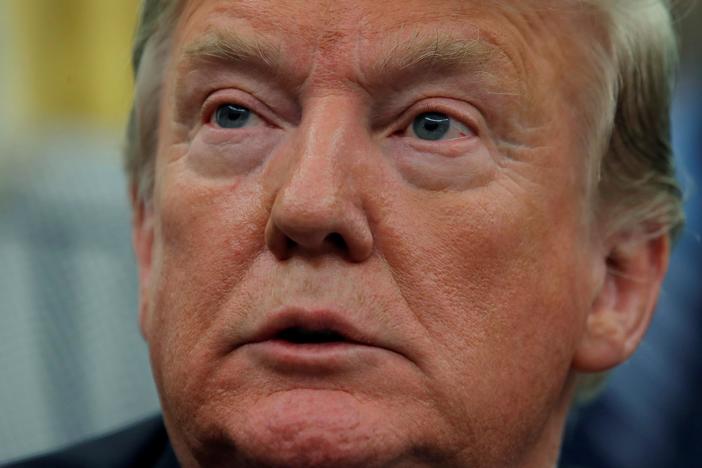 News Wrap: Trump attacks 16 states challenging his emergency declaration