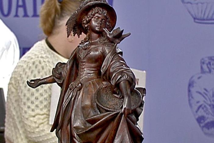Appraisal: Black Forest Wood Sculpture, from Vintage Des Moines.